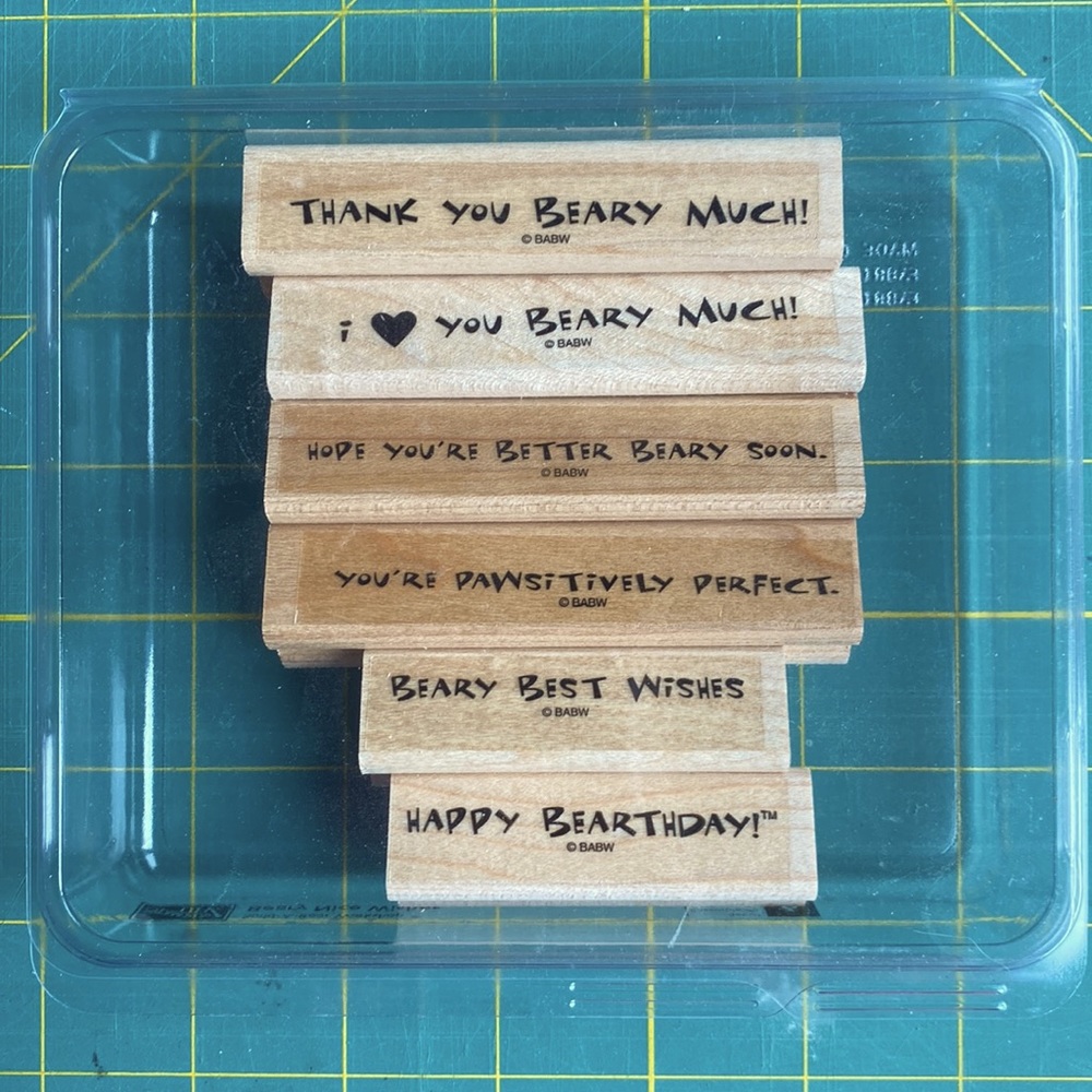 Stampin' Up! Beary Nice Wishes